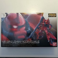 RG MS-06R-2 Johnny J.Ridden's Zaku II 專尼 渣古2 高機動型 1/144 Bandai Real Grade🚫睇字 出價+時地 方安排交收🚫只出價 或 只問交收時