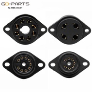 EIZZ Bakelite Electron Tube Socket 4pin 7Pin 8 Pin Octal 9-Pin For 2A3 300B 6J1 6Z4 KT88 EL34 ECC81 