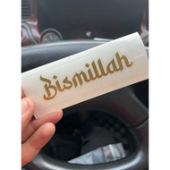 Viral Sticker Bismillah Sticker motor kereta meter
