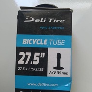 Deli tire inner tube 27.5x1.75/2.125 inner tube mtb 27.5 swallow