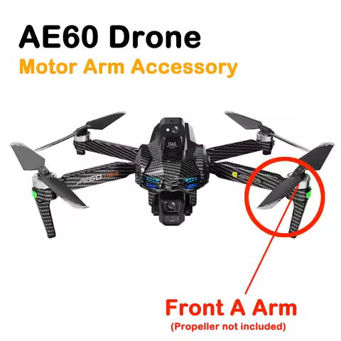 AE60 Drone Original Motor Arm Spare Part Front / Rear A / B Arm with Brushless Engine Part AE60 Dron