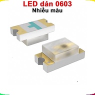 (100 pieces) 0603 SMD transparent LED stickers