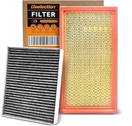 Cabin Engine Air Filter W/Activated Carbon Kit for Explorer (2012-2019), Police Interceptor Sedan/Ut