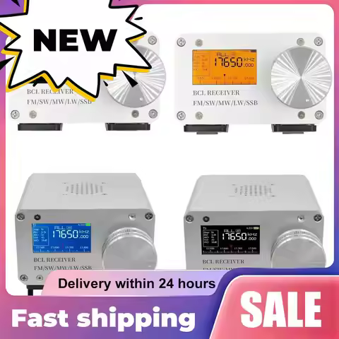 Full Band Si4732 Radio Receiver BCL High Performance Wireless Receiver FM LW MW SW SSB All Mode Port