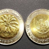 uang koin kelapa sawit 1996