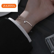 silver original italy 925 double star bracelet for women gift