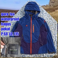 jaket gunung outdoor waterproof gore tex kolon sport