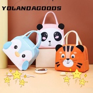 YOLA Cartoon  Lunch Bag, Lunch Box Accessories Portable Insulated Lunch Box Bags, Convenience  Cloth Thermal Bag Tote Food Small Cooler Bag