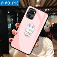 [A26] Vivo Y16 Case Vivo Y16 Glitter Glass Softcase/ Vivo Y16 Phone Case/ Vivo Y16 Case/