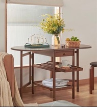 【包送貨】越南製實木雙邊折疊枱簡約餐桌伸縮可折疊 TAB-0202 岩板 餐桌 餐枱 一桌四椅 一桌六椅 長方形食飯枱 實木折疊 餐桌椅組合 餐邊櫃 兩用可伸縮長方形 多功能酒櫃吧 檯桌 一體櫃 伸縮