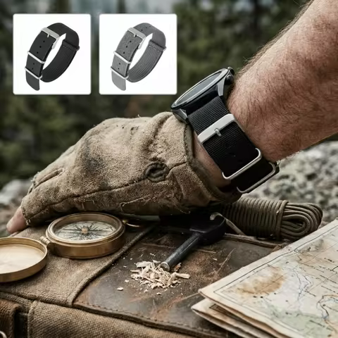 14/16/18/20/22mm NATO Watch Band Bracelet Quick Release NATO Strap Wristband Vintage Watch Accessori