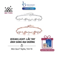 Genuine 925 silver women's bracelet - Ocean Light Ocean Light bracelet - Meaningful gift - LT3075