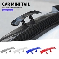 Carbon Look Car Rear Spoiler Mini Wing Small Model Decoration For BMW 1 3 5 Series X1 X4 X5 X7 G20 G