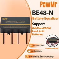 PowMr Battery Equalizer for 4x12V Batteries Charger Controller 48V Solar System Battery Balancer for