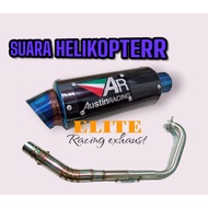 Byson Muffler racing Muffler Byson Muffler Yamaha Byson Muffler Byson Carb Muffler Byson fi Muffler 