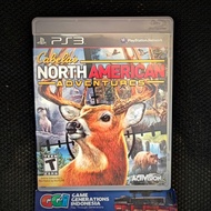 Cabela's NORTH AMERICAN ADVENTURES PS3 Original Game