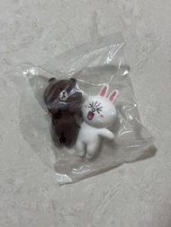 Line Friends Brown and Cony Figurines杯緣子