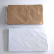 6 x 3.5 inch White / Brown Manila Envelope 20pcs