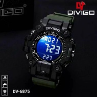 Jam Tangan DIVIGO Original Digital Kuarsa Pria Tahan Air Diving Kasual Sporty