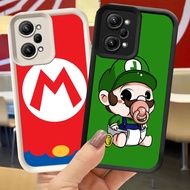 XI72 Super Mario Casing for Realme Narzo 14X 14 14T C75 C35 C2 50A C31 C2s Prime 5G Black White