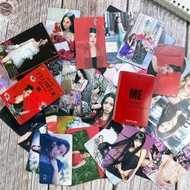 New Kpop Blackpink JISOO Solo Album ME  Photo Cards Flower Lomo Card