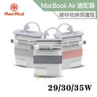 Meet Mind for MacBook Air Charger Protective Case 29W/30W/35W Wire Storage 12 Inch 13