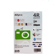 Allyco Glossy Photo Paper 4R 200gsm/100's