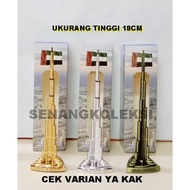 BURJ KHALIFAH DUBAI 18cm Tower Miniature