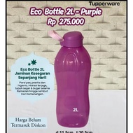 Tupperware eco bottle 2Ltr 1pc