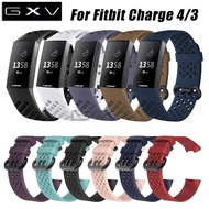 Silicone Strap for Fitbit Charge 4 Band Silicone Charge 3 3 SE Wristband Sport Breathable Waterproof Wristband Bracelet for Fitbit Smart Watch Band