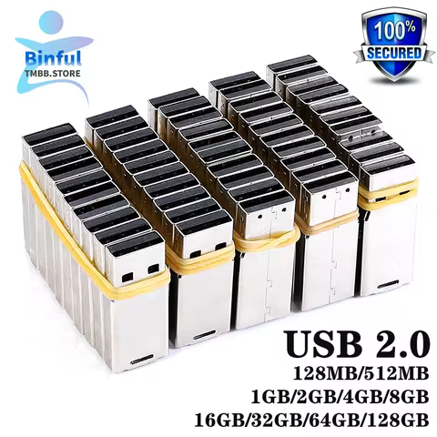 1PCS Wholesale UPD Chip USB 2.0 128M 512M 2G 4G 8G 16G 32G 64GB 128GB Pendrive Memory Disk Flash Sho