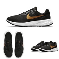 NIKE Revolution 6 NN DC3728002 黑金  男款慢跑鞋