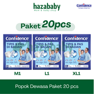 Confidence Popok Celana Dewasa 20PCS | Confidence Adult Premium Pants M L XL