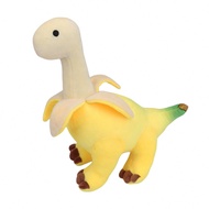 28cm/11.02inch Peeled Banana Brontosaurus Plush Toy Playful Fruit Brontosaurus Dinosaur Plush Animal