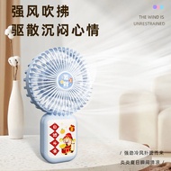 jisulife fan jisulife mini fan New Handheld Fan Portable Portable USB Charging Silent Fan Mini Deskt
