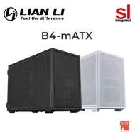 Lian Li B4-M-ATX Gaming Case -Black/White