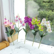 [MIC]✵Artificial Flowers Butterfly Orchid DIY Plant Wall Accessories Home Decoration