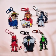 Forsaken Keychain,Acrylic Keychain | 1x1x1x1,Two,Time,Elliot,007n7,C00lokid,Mafioso,Cute cartoon gam