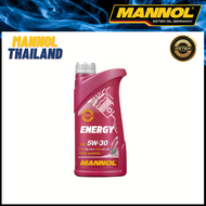 🔥ขายดี ของแท้คุณภาพ🔥 น้ำมันเครื่องสังเคราะห์แท้ 100% MANNOL Energy 5W-30 Ester Technology + Synthetic Base + Modern Additive ออกแบบสำหรับเครื่องยนต์เบนซิน,ดีเซล ขนาด 1,4,5,7 ลิตร