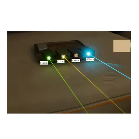 488nm Cyan Blue/ 532nm Green/593nm Yellow/555nm Yellow Green/571nm Gold Yellow Laser Indicator Modul