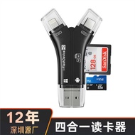 Foreign Trade Applicable Apple Type-C Multi-Function Computer Mobile Phone Dual-Use SD TF Mobile Pho