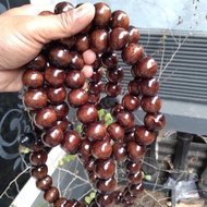 Dika Acc. JUMBO SIZE 20mm COFFEE WOODEN TASBEH TASBIH 99 beads for assembly decoration and decoratio