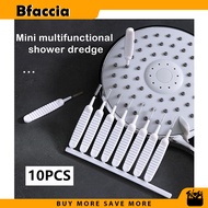 Bfaccia 10Pcs/set Bathroom Shower Head Cleaning Brush Washing Anti-clogging Small Brush Pore Gap Cleaning Brush For Kitchen Toilet Phone Hole