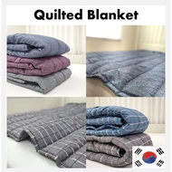[Cozam]Quilted Blanket SS size bed pad Blanket Quilting mattress pad quilting bed pad duvet Thin Com