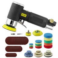 Mini Air Sander 1 "2 3 Dual Action Random Orbital Sander รถบัฟเฟอร์ขัดเงา