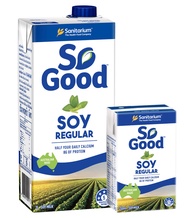 Soy Milk So Good / Susu Kacang Kedelai So Good - 1 Ltr