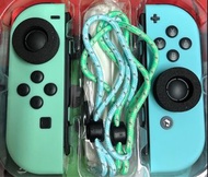 動森版 Switch Joycon 優質代用左右手掣一對 Home鍵喚醒功能加送手繩/手腕帶一對- 多款選擇, 100% work, Joycon L/R replacement