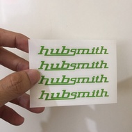 Cutting STICKER RIM HUBSMITH Bicycle Rims