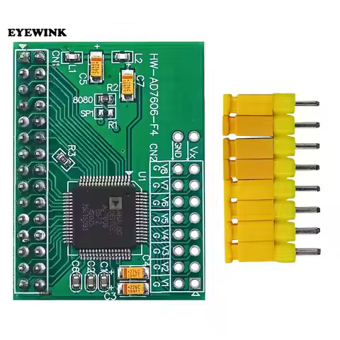 16Bits ADC 8CH Synchronization AD7606 DATA Acquisition Module 200Ksp