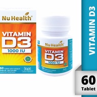 Vitamin D1000 IU/VIT D3 1000 IU Contents 60 Tablets / Multivitamin D31000 IU